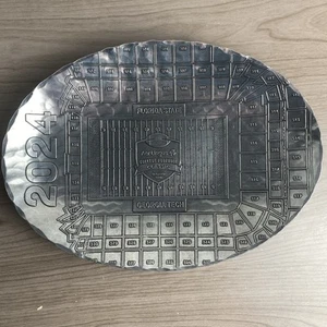 Florida State vs. Georgia Tech 2024 Aer Lingus Stadium Dish College Football - Picture 1 of 6