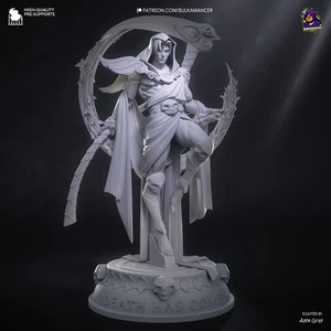 Thanatos | 12.5-Inch Resin Model Kit | Hades Judgment Incarnate of the Underworl - Picture 1 of 11