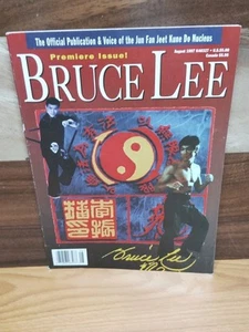 Premiere First Issue! Bruce Lee Official Jun Fan JKD Nucleus magazine 8/97 Rare! - Picture 1 of 10