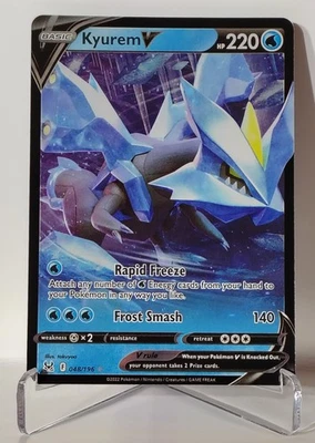 Kyurem V 048/196 Lost Origin Ultra Rare Holo Pokemon TCG Card NM Foil SWSH - Image 1 of 2
