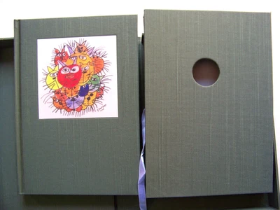 **RARE RAY BRADBURY SIGNED Ltd. Ed. THE CAT'S PAJAMAS w/CLAMSHELL BOX & SLIPCASE - Image 1 of 4