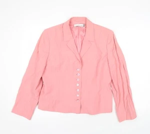 Country Casuals Women's Pink Suit Jacket Size 16 - Picture 1 of 12