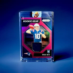 DRAKE MAYE - 2024 PRIZM #RG-DME - (RC) - PARCHE ROSA DE EQUIPO DE NOVATO - PATRIOTAS - Imagen 1 de 2