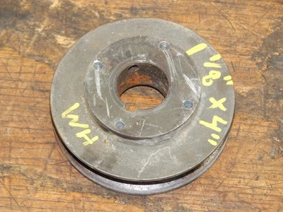 Rueda Caballo 416-8 Polea Motor 1 1/8" x 4" Parte #7466 Foto 1 de 3