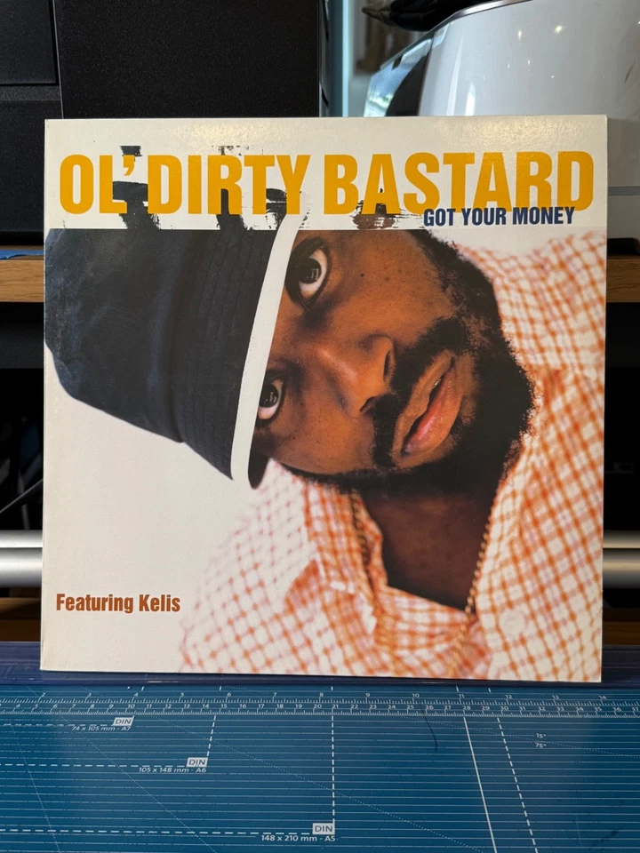 Ol’ Dirty Bastard Got Your Money ft Kelis 12" OG Neptunes ODB Wu-Tang Hip Hop - Image 1 of 4