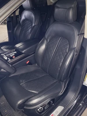 13 14 15 16 17 S8 Left Front Seat, Leather, Heated, Ventilated, Massage, Carbon Foto 1 de 4