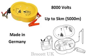 ELECTRIC HORSE FENCE ENERGISER 8000 VOLT (8KV) FOR UP TO 5KM FENCE - 12VOLT - Picture 1 of 1