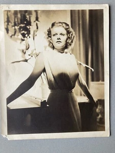 Jean Harlow Original Gelatin Silver Photograph 8”x 10” - Picture 1 of 3