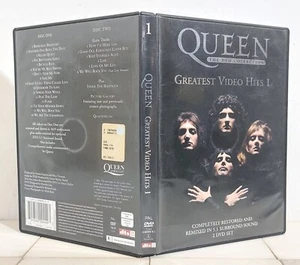 55271 Doppio DVD - QUEEN Greatest Video Hits 1 - Foto 1 di 3