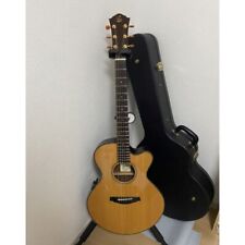 Acoustic Guitar Crews Maniac Sound ES-1500C Natural & Hard Case Good Condition for sale