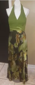NINA AUSTIN Neckholder-Kleid mit Perlenakzenten Gr. M - Bild 1 von 3