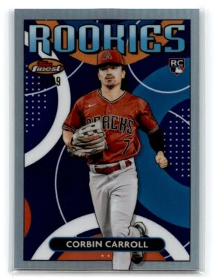 2023 Topps Finest Corbin Carroll ROOKIES Variation 73/99 Diamondbacks - Image 1 of 2