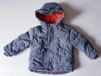 BabyClub C&A BABY JUNGEN Winterjacke WINTER Jacke SCHNEEJACKE 80 grau WARM gut - Bild 1 von 4