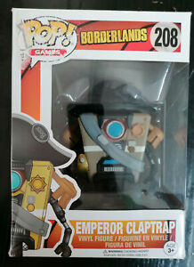 Funko Pop! Games Emperor Claptrap Borderlands Nuovo Pronta Consegna 