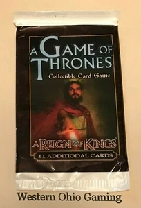 A Game of Thrones CCG Reign of Kings Booster Pack NEW TCG GOT - Picture 1 of 1