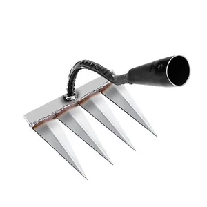 Iron Rake For Gardening And Weeding Heavy Duty Garden Tool Carbon Steel Hand Rak - Picture 1 of 6