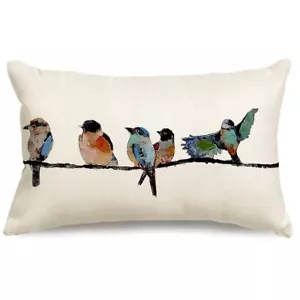 12x20 Lumbar Pillow Decorative Throw Pillows,Small Throw Pillows for Couch,Hand - Picture 1 of 9