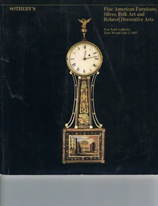 Sotheby's - Fine American Furniture, Silver, Folk Art & Related Dec Arts - Bild 1 von 1