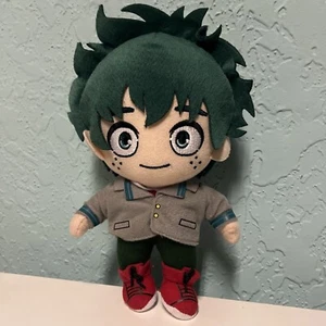 My Hero Academia - Midoriya Deku Uniform 8" Plushie Preowned FREE SHIPPING - Picture 1 of 3