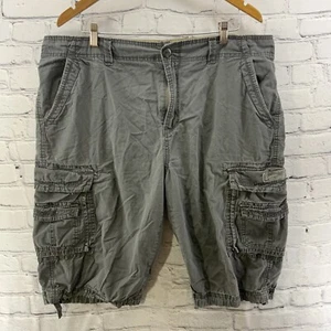 Union Bay Cargo Shorts Mens Sz 40 Gray Casual Hiking Camping #1 - Picture 1 of 11