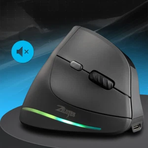 Ergonomic Mouse Rechargeable Laptops Computer PC Mice for PC Laptop Windows - Afbeelding 1 van 10