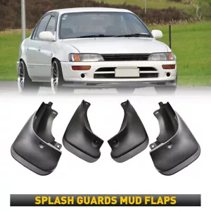 For 93-97 Toyota Corolla Sedan Splash Mud Flaps AE100 Guards Front Rear Set of 4 - Picture 1 of 12