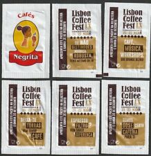 Negrita Café, Portugal 2022 - Series Lisbon Coffee Fest -|- Sobres Azúcar/ Sugar