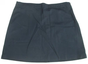 LANDS END Classic Navy School Uniform Blend Chino Skort Girls 14+ Plus NEW - Picture 1 of 6