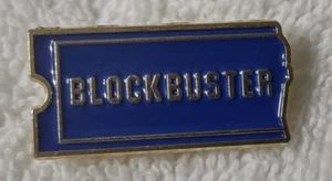 Blockbuster Video pin - movie rentals vhs tapes dvd - FREE SHIPPING !!!! - Picture 1 of 2