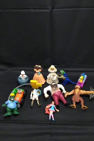 Lot of 11 McDonald's Toys 1990s Beast Wars, Small Soldiers, Dinosaurs, X-Men Cover
