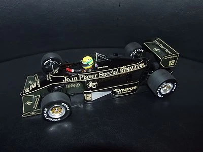 Ayrton Senna Lotus 97T 1985 1/18 Minichamps JPS full sponsor - Image 1 of 4