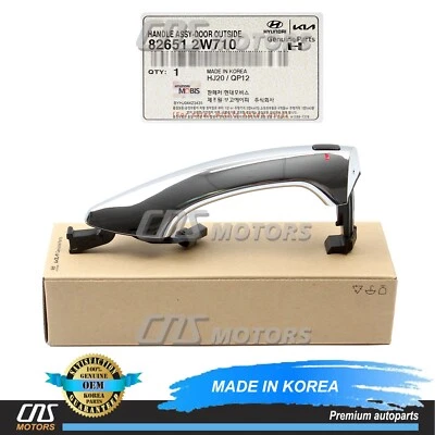 ⭐OEM⭐ Front Outside Door Handle LEFT for 2013-2019 Hyundai Santa Fe 826512W710 - Image 1 of 4