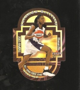 yolanda griffith 2000 ultra wnba trophy case insert,sacramento monarchs