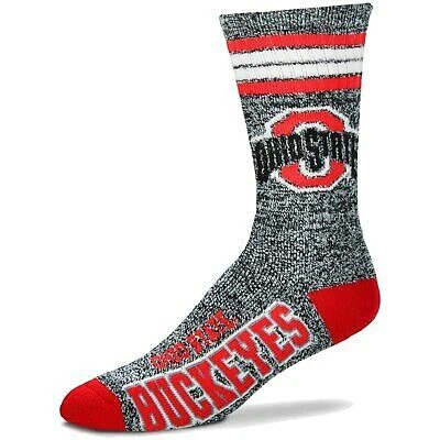 FBF NCAA Ohio State Buckeyes Got Marbled? Crew Socks, Men's Large - Image 1 of 1