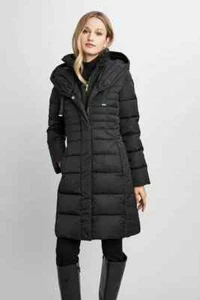 TAHARI CAPPOTTO LUNGO DOPPIO STRATO PUFFER COAT colore nero taglia S nuovo con etichetta - Foto 1 di 6