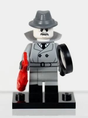 Minifigura LEGO CMF Series 25 Film Noir Detective. Novo + Frete Rápido - Imagem 1 de 4