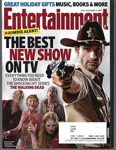 WALKING DEAD - ENTERTAINMENT WEEKLY Mag Dec 3, 2010 - ZOMBIES!!! Yikes! - Picture 1 of 1