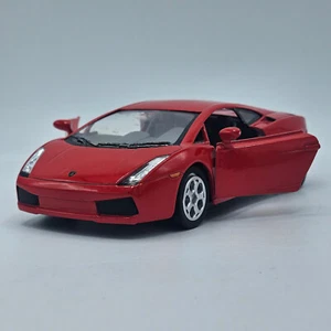 Kinsmart Lamborghini Gallardo Red Pull Back Car 1/32 Scale Moving Doors KT 0598 - Picture 1 of 10