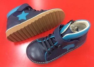 Petasi Boys Boots CITAR Blue with Light Blue Star - Picture 1 of 3
