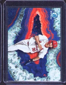 Bowman JJ WETHERHOLT 2025 cristalizado SSP #BWC-13 Cardinals novato SSP estuche golpeado - Imagen 1 de 2