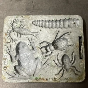 © 1964 Mattel Thingmaker Creepy Crawlers Mold Spider Frog Grub 4477-051-1B - Picture 1 of 12