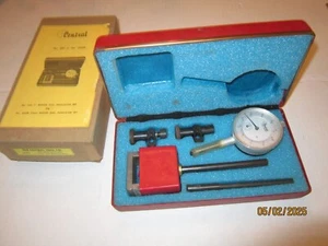 Central Tools Dial Indicator 260 Magnetic Base Complete in Original Case and Box - Bild 1 von 4