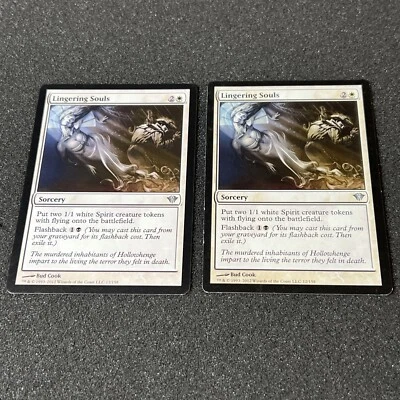 Lingering Souls Magic The Gathering Mtg Dark Ascension Card 2 - Image 1 of 4