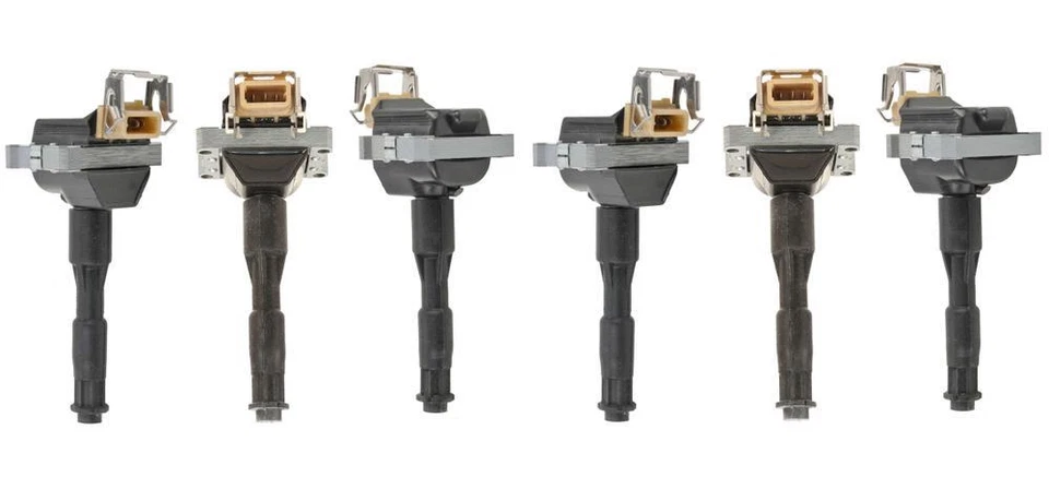 Bosch Juego de 6 bobinas de encendido para BMW E30 E36 E34 325i 325is 525i M3 Foto 1 de 1