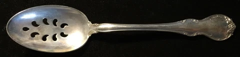 Sterling Silver Flatware - Towle French Provincial Pierced Serving Spoon Cover