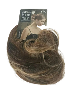 Scunci Faux Hair Curly Twister - Red Blonde - Picture 1 of 2