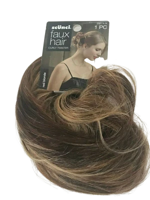 Scunci Faux Hair Curly Twister - Red Blonde - Image 1 of 2