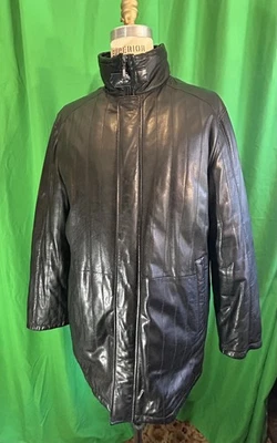 Vintage Torras Mens Leather 44  Jacket Made in Spain - Image 1 of 4