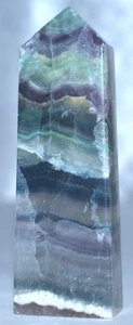 Pretty Rainbow Fluorite Tower 3.49"/130 Grams - Picture 1 of 4