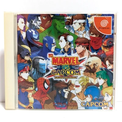 Marvel vs. Capcom: Clash of Super Heroes SEGA Dreamcast 1999 Japan Import NTSC-J - Image 1 of 4